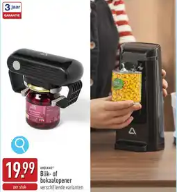 ALDI Blik of bokaalopener aanbieding