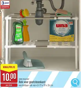 ALDI Rek voor gootsteenkast aanbieding