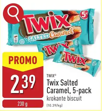 ALDI Twix Salted Caramel aanbieding