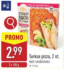 ALDI Turkse pizza aanbieding