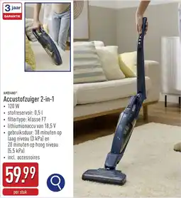 ALDI Accustofzuiger 2 in 1 aanbieding