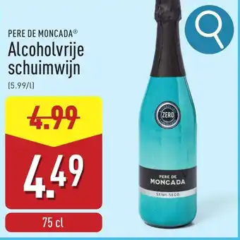 ALDI Alcoholvrije schuimwijn aanbieding