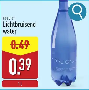 ALDI Lichtbruisend water aanbieding