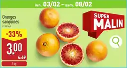 ALDI Oranges sanguines aanbieding