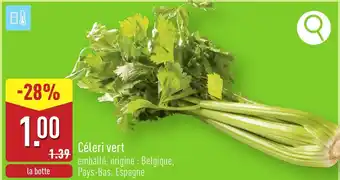 ALDI Céleri vert aanbieding