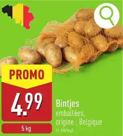 ALDI Bintjes aanbieding