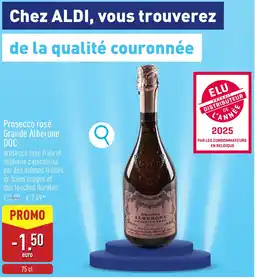 ALDI Prosecco rosé Grande Alberone DOC aanbieding