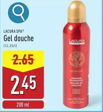 ALDI Gel douche aanbieding