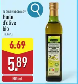 ALDI Huile d'olive bio aanbieding