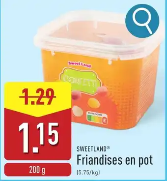 ALDI Friandises en pot aanbieding