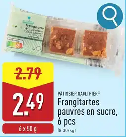 ALDI Frangitartes pauvres en sucre aanbieding