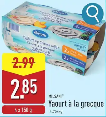 ALDI Yaourt à la grecque aanbieding