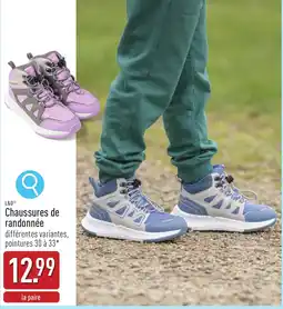 ALDI Chaussures de randonnée aanbieding