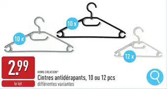 ALDI Cintres antidérapants aanbieding