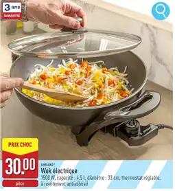 ALDI Wok électrique aanbieding