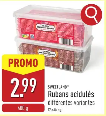 ALDI Rubans acidulés aanbieding