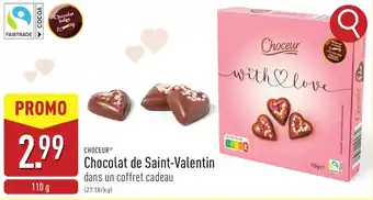 ALDI Chocolat de Saint Valentin aanbieding