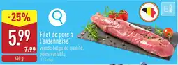 ALDI Filet de porc à l'ardennaise aanbieding