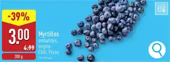 ALDI Myrtilles aanbieding