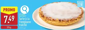 ALDI Tarte à la frangipane fraîche aanbieding