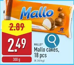 ALDI Mallo cakes aanbieding