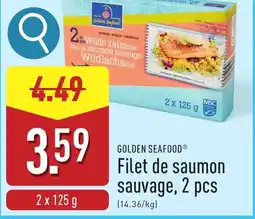 ALDI Filet de saumon sauvage aanbieding