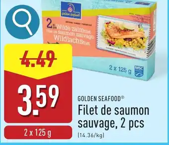 ALDI Filet de saumon sauvage aanbieding