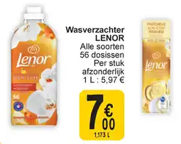 Cora Wasverzachter Lenor aanbieding