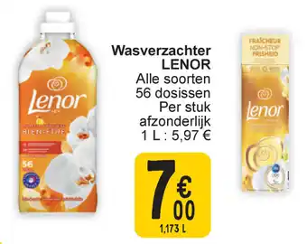 Cora Wasverzachter Lenor aanbieding