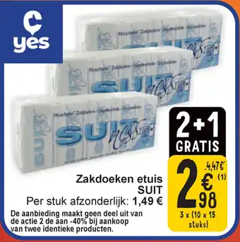 Cora Zakdoeken stuis suit aanbieding