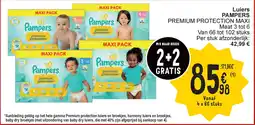 Cora Luiers Pampers aanbieding