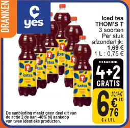 Cora Iced tea thom's t aanbieding