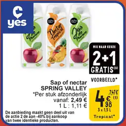 Cora Sap of nectar spring valley aanbieding