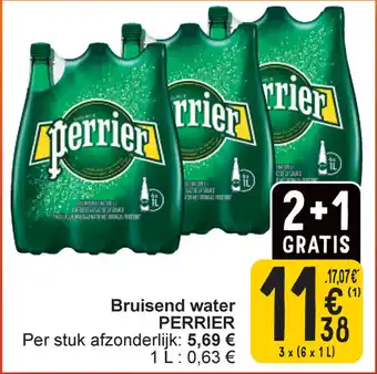 Cora Bruisend water Perrier aanbieding