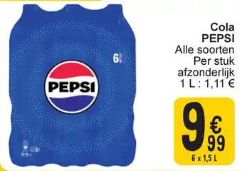 Cora Cola Pepsi aanbieding