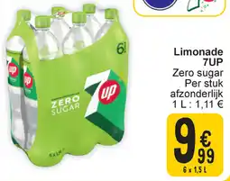 Cora Limonade 7UP aanbieding