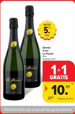 Carrefour Spanje Cava La Pasión aanbieding