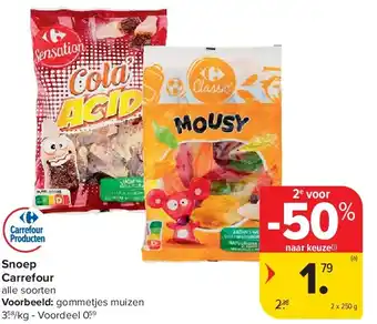 Carrefour Snoep Carrefour aanbieding