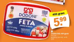 Albert Heijn Dodoni feta 400 gram aanbieding