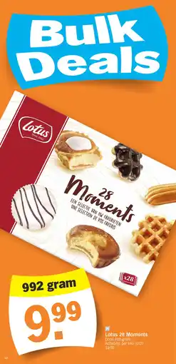 Albert Heijn Lotus 28 Moments aanbieding