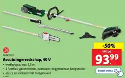 Lidl Accutuingereedschap, 40 V aanbieding