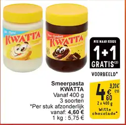 Cora Smeerpasta KWATTA aanbieding