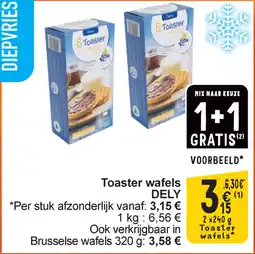 Cora Toaster Wafels Dely aanbieding