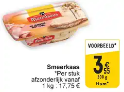 Cora Smeerkaas aanbieding