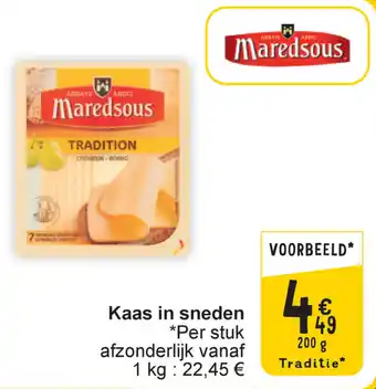 Cora Kaas in sneden aanbieding