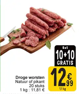 Cora Droge worsten aanbieding