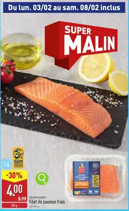 ALDI Filet de saumon frais aanbieding