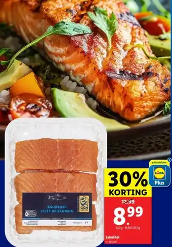 Lidl Zalmfilet aanbieding