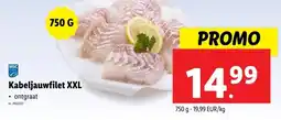 Lidl Kabeljauwfilet XXL aanbieding