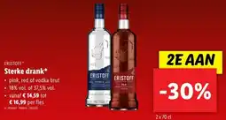 Lidl ERISTOFF* Sterke drank aanbieding